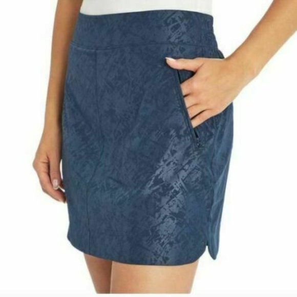ORVIS Women Travel Skorts with Inner Shorts-- Navy - Picture 3 of 9